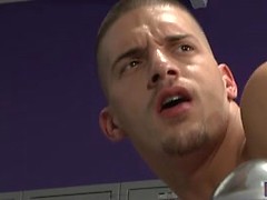 Ty Roderick slams his asshole nice and hard with some dildos