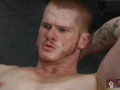 Red-haired guy expands his hole!