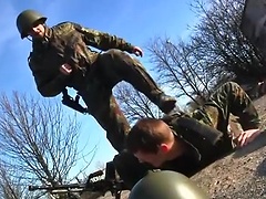 A Spanking Good Time For New Recruit!