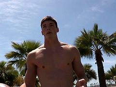 Prescott jacking off dick