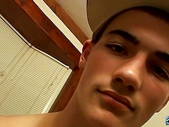 18 Year Old, Cute, Straight Guy Cums in Sex Toy - Money