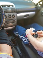 Dimitri and Leo car gay sex