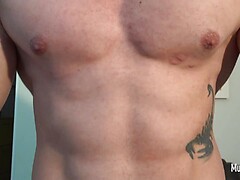 Young Latino Muscle Guy Big Dick Blow Job