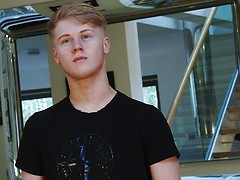 Young Straight & Very Fit Blond Lad Craig