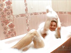 Twink dildo play with Kenny