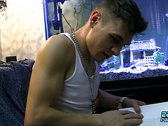 Hung Adam Enjoys Vibe Action - Adam Hess