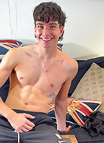 Young Ripped Lad Shows off his Lean Body & Massive 8 Inch Uncut Cock & Cums Loads!