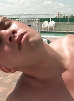 Gay boys Jon Dieseal & Mario Angel shamelessly fucked at the pool