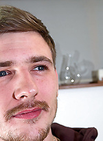 Young Straight Footballer Shows off his Hairy Hole  & Wanks his Rock Hard Uncut Cock & Cums!